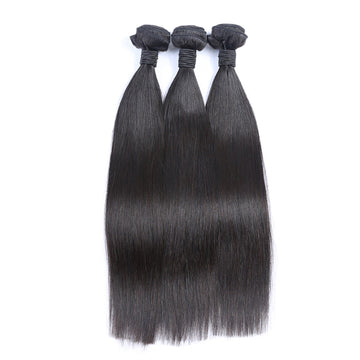Straight Brazilian Hair 3 Bundles Pack - Neobeauty Hair
